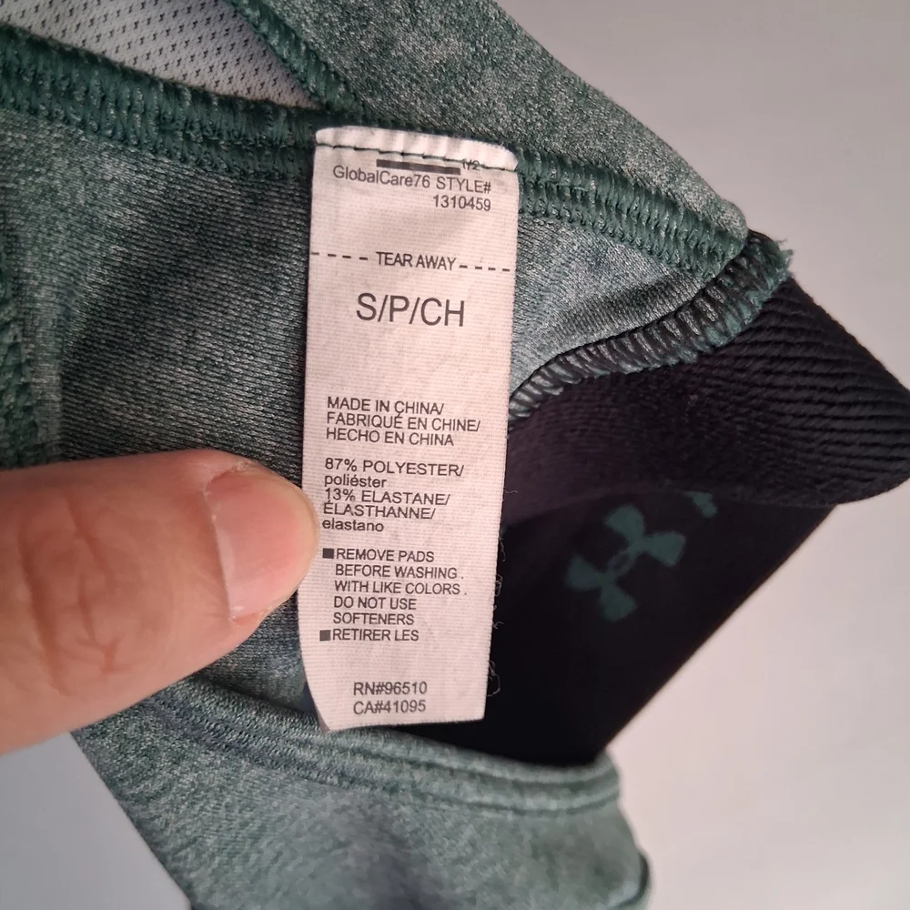 Under Armour heathered teal